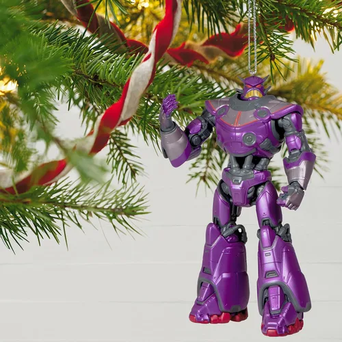 Vista 6 de Hallmark Keepsake Adorno de Navidad 2023, Disney/Pixar Lightyear Zurg, regalos para fanáticos de Disney
