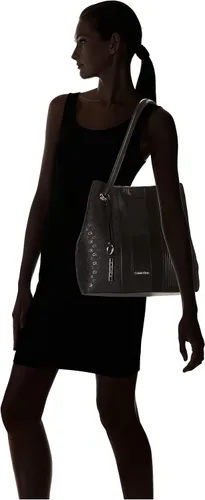 Vista 9 de Calvin Klein Gabrianna Bubble Lamb NorthSouth Key Item Tote