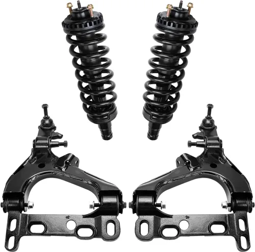 Vista 189 de Detroit Axle - Kit de brazos de control de extremo delantero para Acura 2004-2008 TSX 2003-2007 Honda Accord, 2 brazos de control inferiores, 2