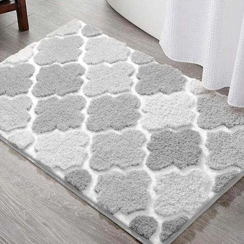 Vista 35 de DEXDE Alfombras de Baño Corredor 24x47 pulgadas Alfombra de Baño Larga Antideslizante Suave Lavable Alfombras de Baño Grandes para Baño Dormitorio