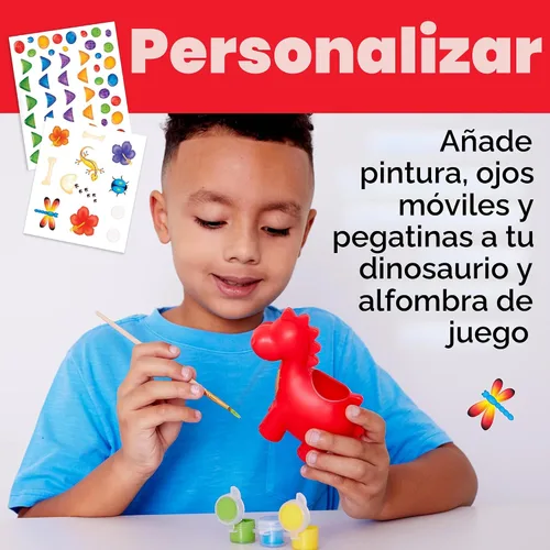 Vista 6 de Creativity for Kids - Planta de riego automático de dinosaurios para mascotas, kit de bricolaje para niños, manualidades de dinosaurios para niños