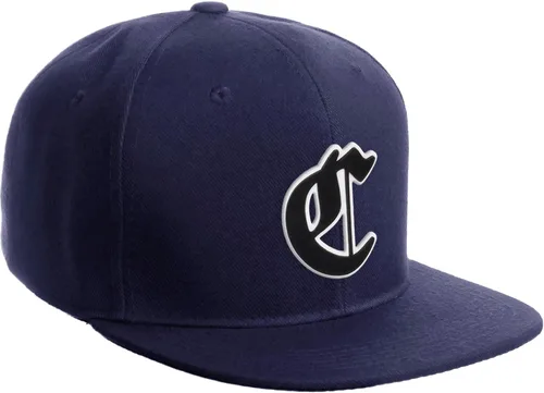 Vista 250 de Daxton Gorra clásica con visera de billete plano con letras del alfabeto inglés antiguo de la A a la Z