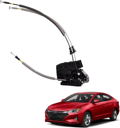 Vista 7 de Actuador de cerradura de puerta delantera izquierda compatible con Hyundai Elantra Sedan 2017-2020 Reemplazar la cerradura de la puerta del lado