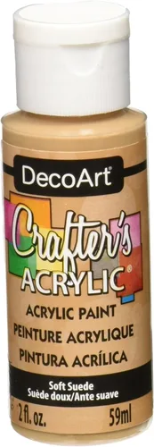 Vista 20 de DecoArt Crafter's Acrílico, de 2 onzas, color azul marino. Oro envejecido