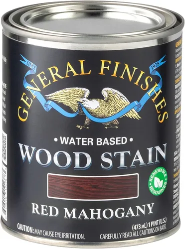 Vista 30 de General Finishes Tinte para madera a base de agua, 1 cuarto de galón, negro