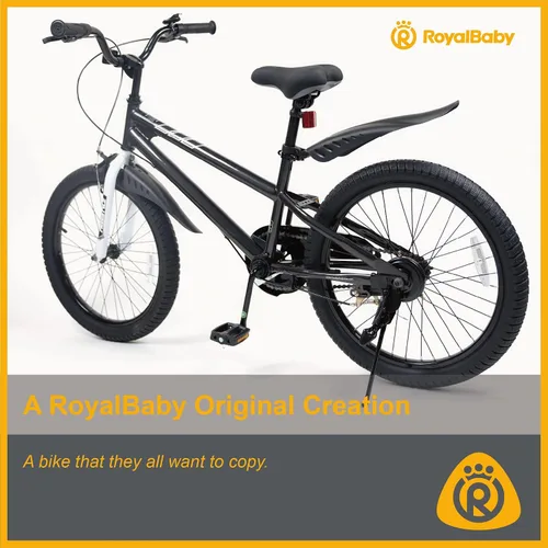 Vista 12 de RoyalBaby Kids Bike with Dual Handbrake for Beginners,12 14 16 18 20 Inch Bicycle for Boys & Girls Ages 3-10 Years