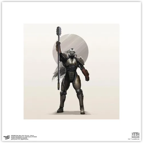 Vista 9 de Trends International Gallery Pops Star Wars: Jedi: Survivor - Póster de pared de Rayvis, 12.00 x 12.00 pulgadas, versión de marco negro