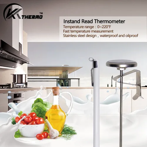 Vista 5 de KT THERMO - Termómetro de lectura instantánea de 2 pulgadas, mejor para bebidas de café, espuma de leche con chocolate