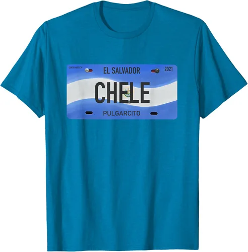 Vista 4 de Camiseta CHELE Diseño con Frases Típicas de El Salvador
