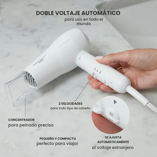 Vista 2 de SECADOR DE CABELLO MINI PRO TRAVEL