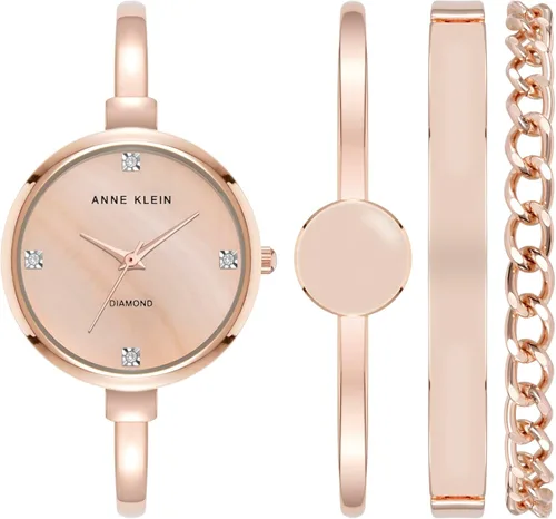 Vista 12 de Anne Klein Women's Bangle Watch and Bracelet Set