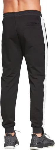 Vista 3 de Tansozer - Pantalones deportivos para hombre, ligeros, entallados, informales, bolsillos con zíper