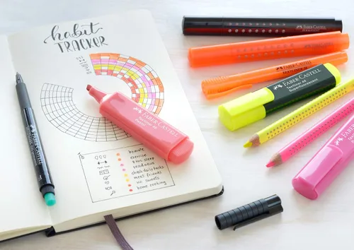 Vista 5 de Faber Castell Textliner Resaltador - Rojo