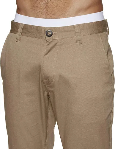Vista 3 de Volcom Frickin - Pantalón chino elástico de ajuste moderno para hombre