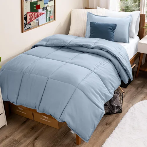 Vista 70 de Bare Home - Juego de edredón - Ultrasuave - Alternativa al plumón de ganso - Serie Premium 1800 - Calidez para todas las estaciones