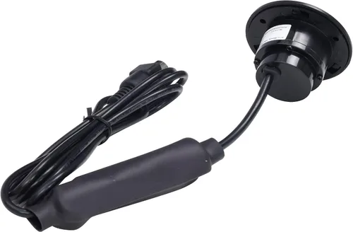 Vista 7 de Okin Piezas de repuesto para sillón reclinable, 2 botones redondos de control de mano, enchufe de 5 pines con USB, luz LED azul, reemplazo
