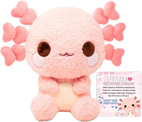 Vista 7 de Cuddle Barn PlushGoals - Kai el Kirin Mítico Juguete de peluche de animal de peluche azul inspirado en el folclore del dragón kawaii, 9 pulgadas
