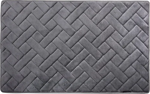 Vista 8 de Alfombra decorativa de espuma viscoelástica en espiga - Beige 21 * 34