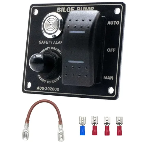 Vista 7 de Bomba de agua automática de 1100 GPH, bomba de sentina de 12 V, equipada con interruptor flotante interno, adecuada para submarinos, charcos