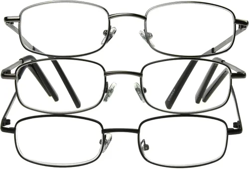 Vista 3 de Foster Grant Men's Council - Gafas de lectura rectangulares (3 unidades)