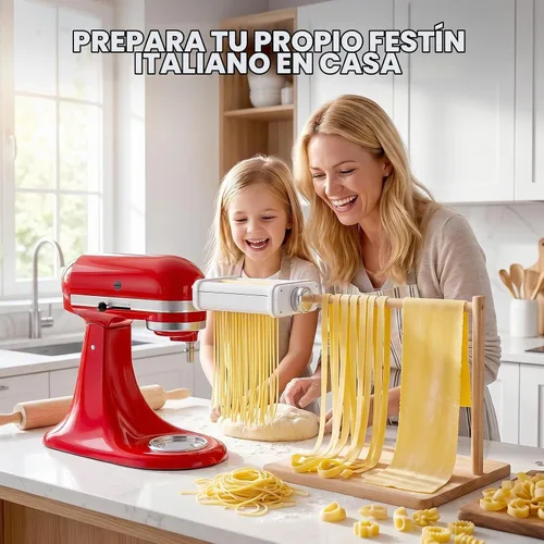 Vista 7 de Accesorio de pasta para batidoras de pie KitchenAid, juego de máquina