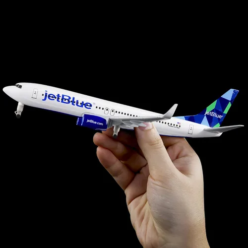 Vista 3 de 1:300 Escala Jetblue 737 Modelos de aviones Modelo de avión Fundido a troquel de aleación