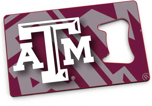 Vista 18 de Aminco NCAA Oklahoma Sooners Credit Card Bottle Opener Magnet