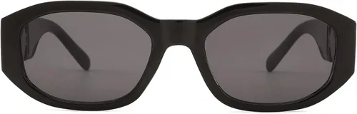 Vista 3 de COASION Gafas de sol rectangulares de moda irregulares para mujer diseño de moda gafas de sol con protección UV
