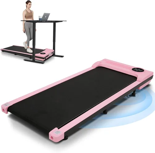 Vista 9 de [Usado] ANCHEER Walking Pad 3.0HP Under Desk Treadmill 300lbs Weight Capacity with Remote Control, Compact Electric Treadmills for Home/Gym/Office