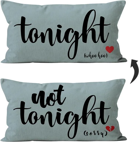 Vista 12 de Funda de almohada reversible negra suave para despedida de soltera, regalos para despedida de soltera de aniversario de boda, regalo para parejas