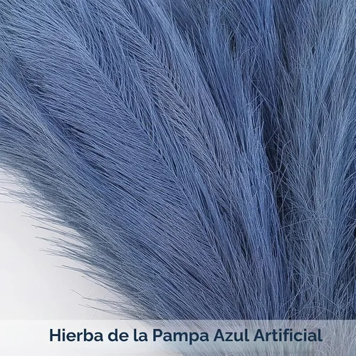 Vista 3 de Hierba de pampa sintética, decoración de hierba de pampa rosa, 7 ramas Cada tallo mullido pequeño y pomposo para relleno de florero en decoración