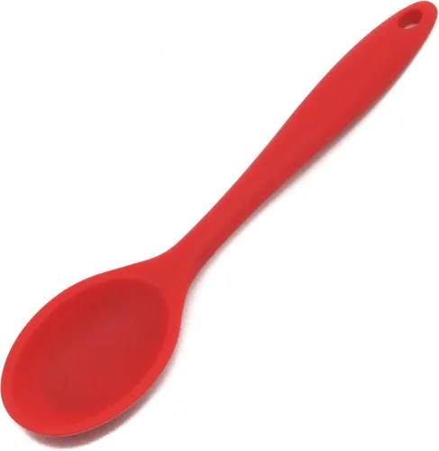 Vista 8 de Chef Craft Cuchara para untar de silicona premium, 11 pulgadas, color negro