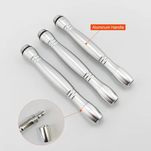 Vista 6 de Elitzia 9 puntas 3 varitas calidad diamante dermoabrasión reemplazos eliminar arrugas puntos negros líneas finas ETL06A (aluminio)