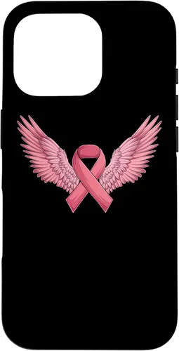Vista 20 de Pink Ribbon Wings Breast Cancer Awareness Case for iPhone 17