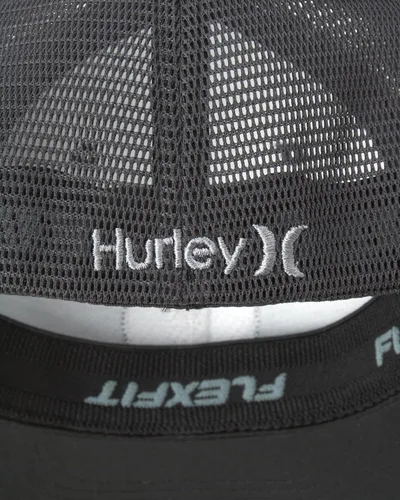 Vista 4 de Hurley Sombrero para hombre - Oceanside Flex Fitted Trucker Hat