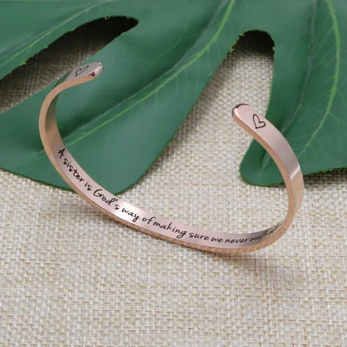 Vista 3 de JoycuFF Pulseras para mujer, regalo de Navidad, cumpleaños, Acción de Gracias, para madre, momia, acero inoxidable, regalo significativo para mamá