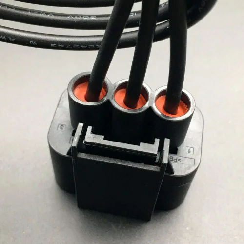 Vista 5 de Conector compatible con la resistencia del ventilador de enfriamiento Kia Optima 2014-2019 Pigtail WRK4K-MA59