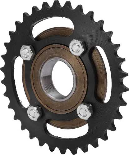 Vista 3 de Dilwe Plato de triciclo eléctrico, 420 34T piñón volante sin dientes para ATV -Kart