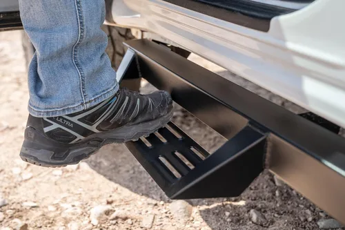 Vista 8 de Magnum RT Gen 2 Drop Steps - Estribos negros compatibles con Tundra CrewMax Cab 2007-2021 4 puertas completas