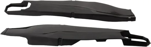 Vista 4 de Tusk Protectores de brazo oscilante negro para KTM 500 EXC-F 2017-2022