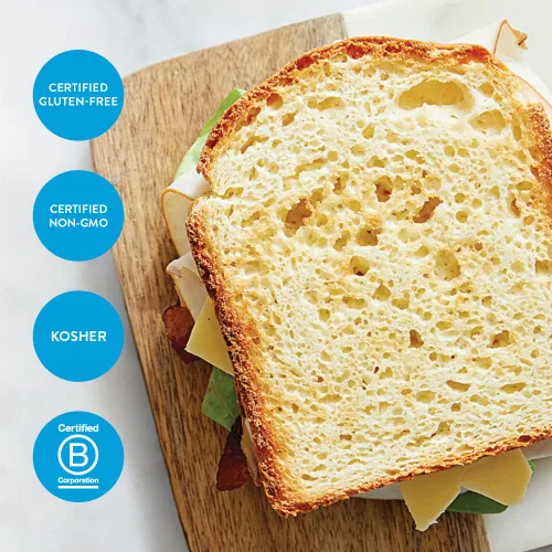 Vista 5 de King Arthur Harina multiusos sin gluten, 24 onzas (paquete de 1) - Proyecto verificado sin OMG, certificado Kosher