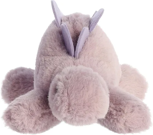 Vista 2 de Aurora® Adorable Mini Flopsie™ Stegosaurus - Animal de peluche - Facilidad lúdica - Compañeros atemporales - Púrpura 8 pulgadas