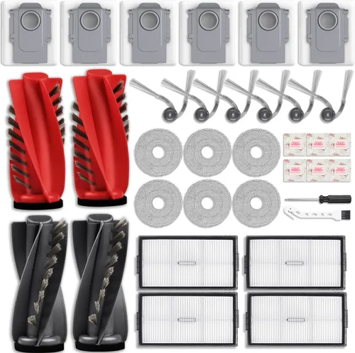 Vista 11 de Paquete de 25 piezas de repuesto para aspiradora robot eufy S1 y Omni S1 Pro