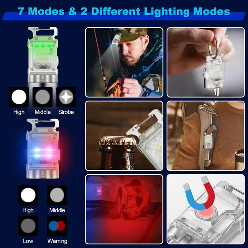 Vista 4 de Linternas LED superbrillantes, 500000 lúmenes, linterna potente recargable, linterna USB, alta potencia para acampar