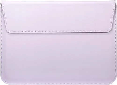 Vista 12 de 13-13.6" Brown Leather Laptop Sleeve with Stand Function for Commute