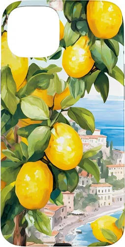 Vista 9 de iPhone 16 Costa de Amalfi con limones de Amalfi del Mar Mediterráneo