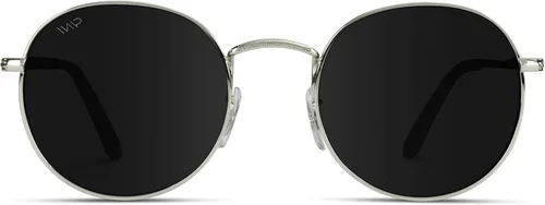 Vista 25 de Wearme Pro, modernos lentes de sol con lente redondo reflectante