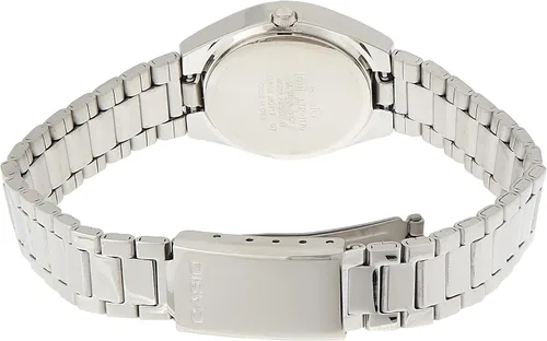Vista 2 de Casio #LTP1170A-7A Reloj analógico de metal con esfera plateada para mujer, plateado, Reloj analógico, reloj de cuarzo