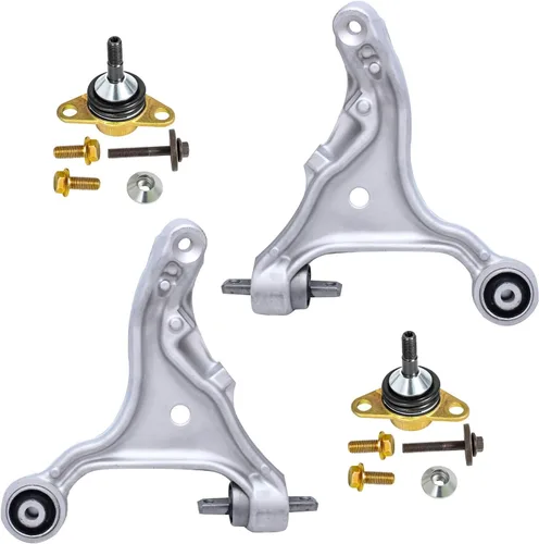 Vista 201 de Detroit Axle - Kit de brazos de control delantero para Acura 2004-2008 TSX 2003-2007 Honda Accord, 2 ensamblajes de brazos de control inferiores 2