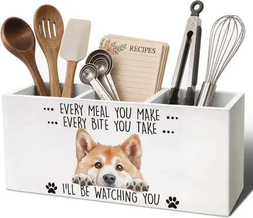 Vista 12 de Portalápices para perros regalos para mujeres y hombres, regalos para amantes de las mascotas, Please Excuse The Mess The Dogs are Being Assholes